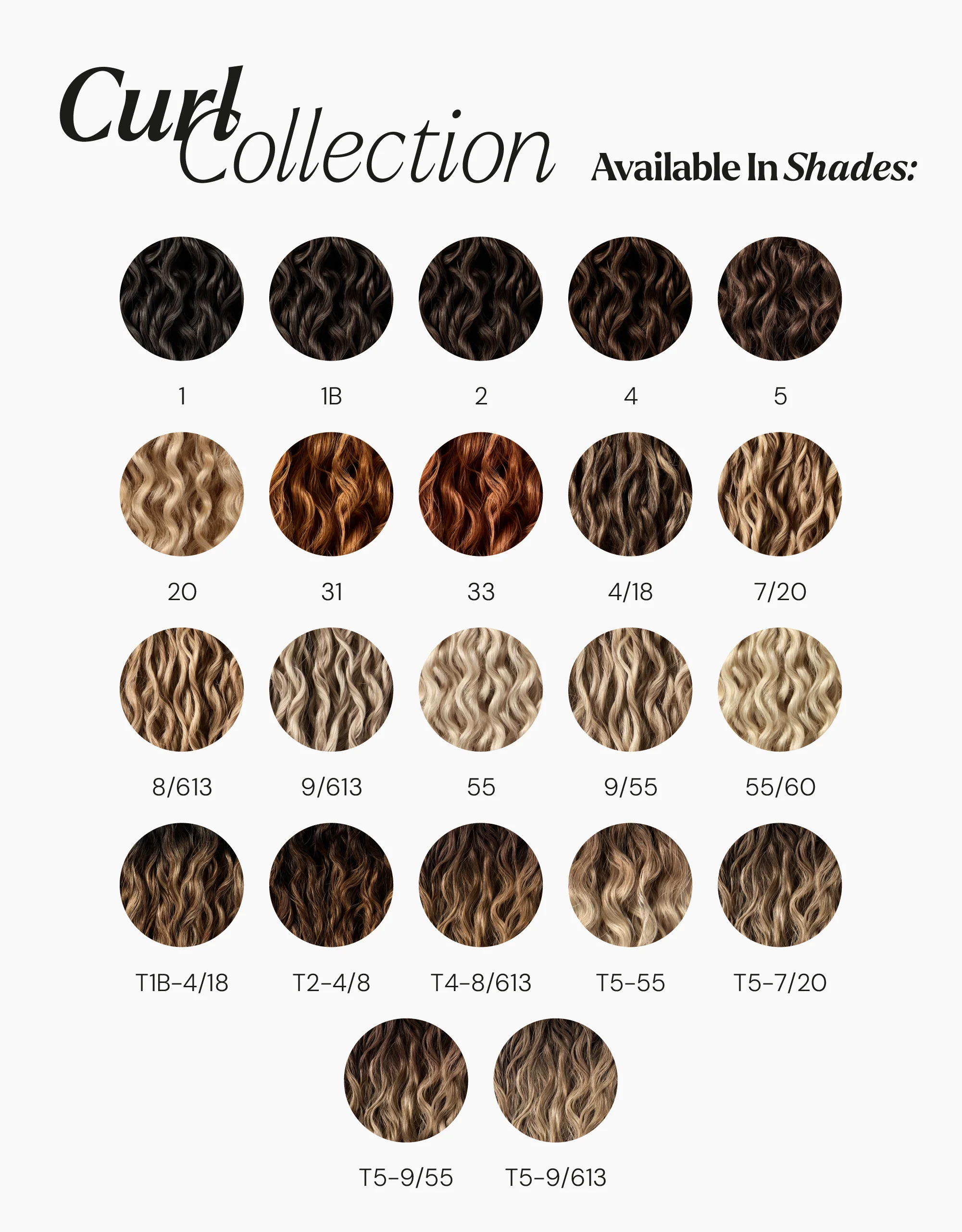 20" Curl Collection Weft - Image 191